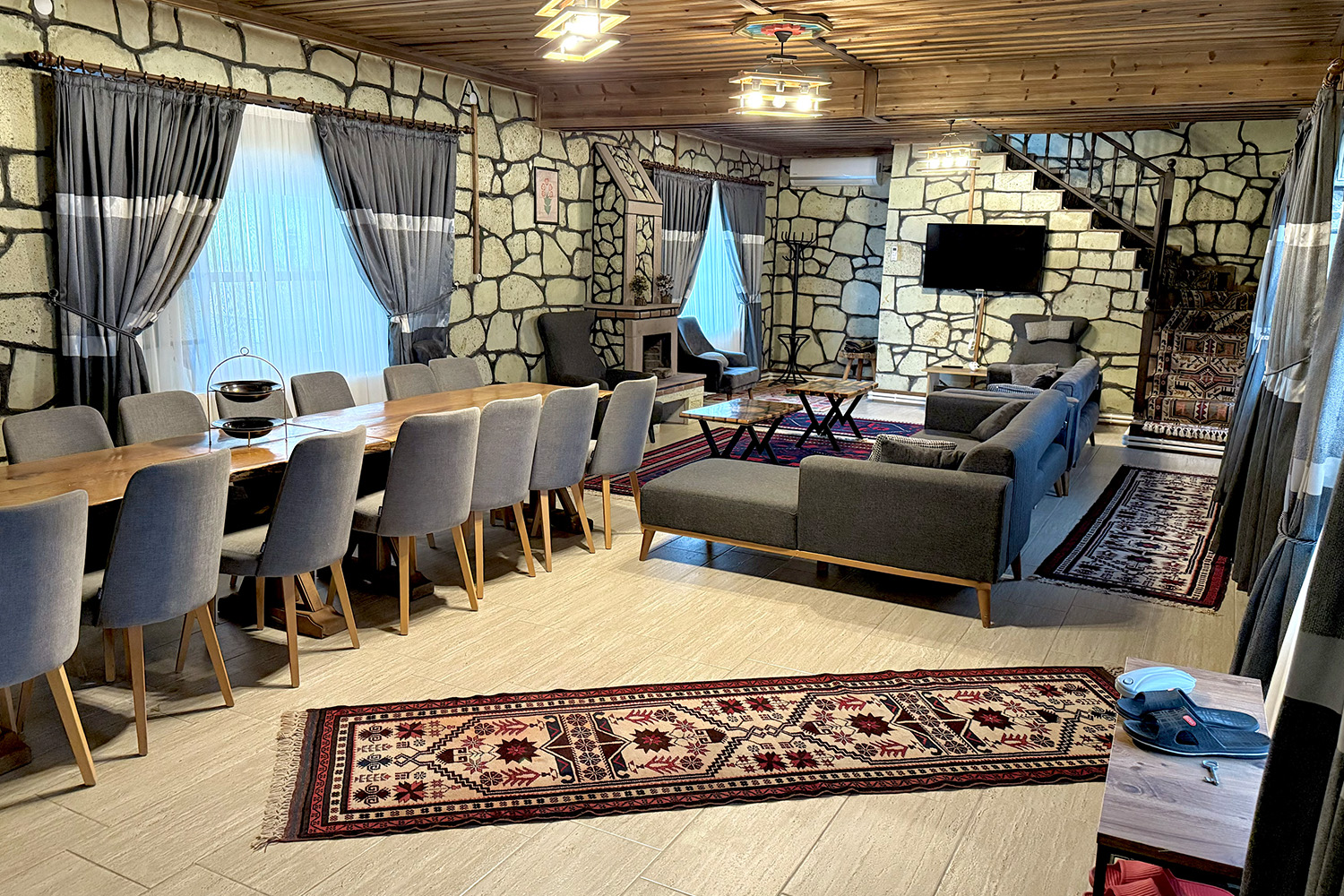 Dubleks Konak | Bigadiç Termal Taş Evleri