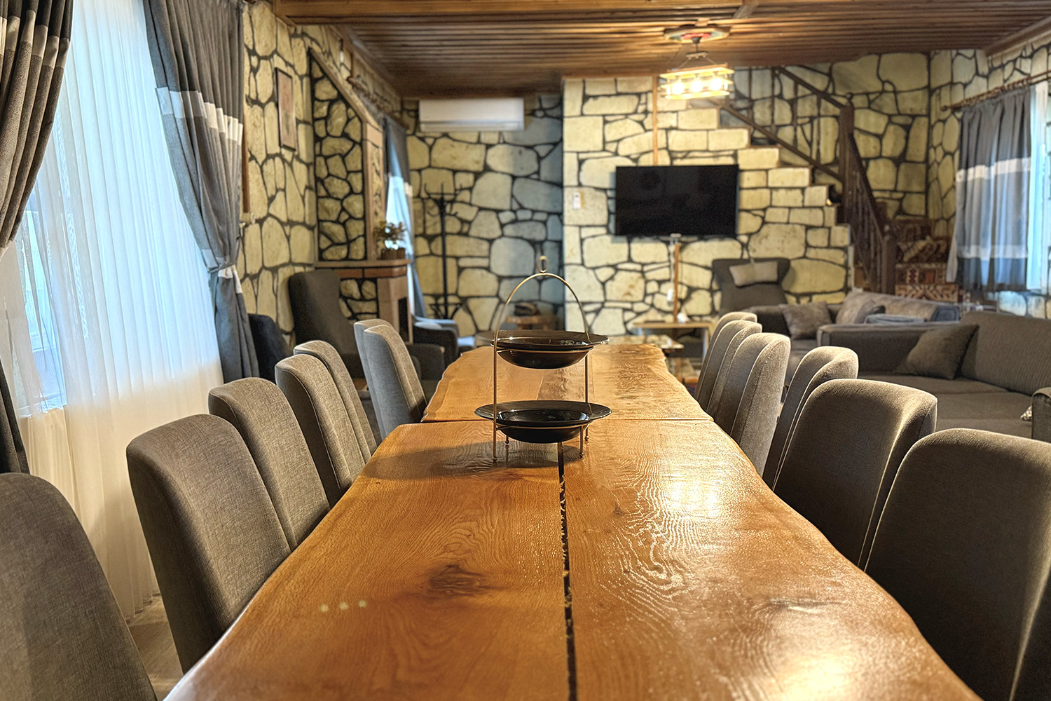 Dubleks Konak | Bigadiç Termal Taş Evleri